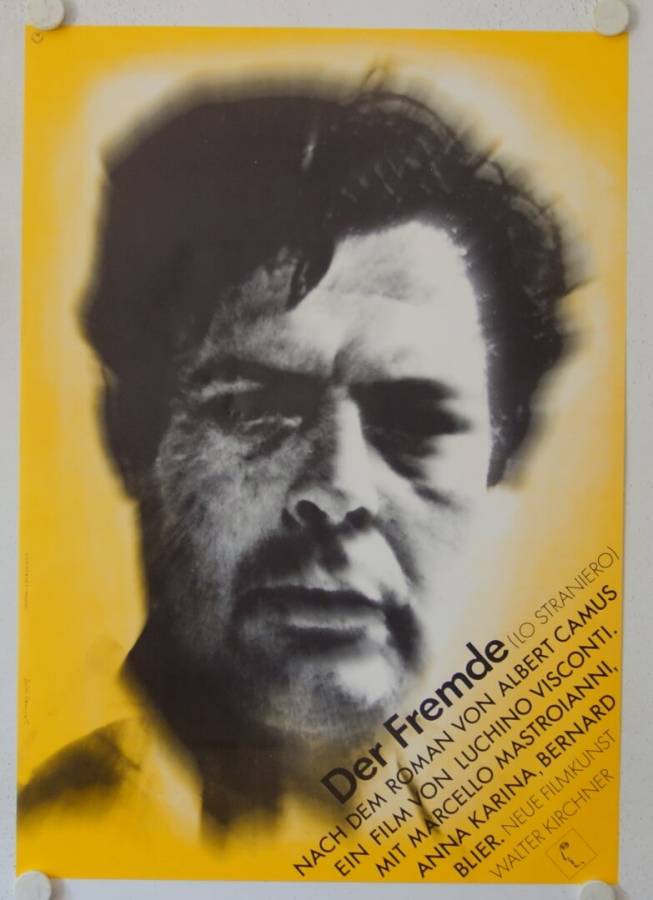 Der Fremde originales deutsches Filmplakat (R70s)